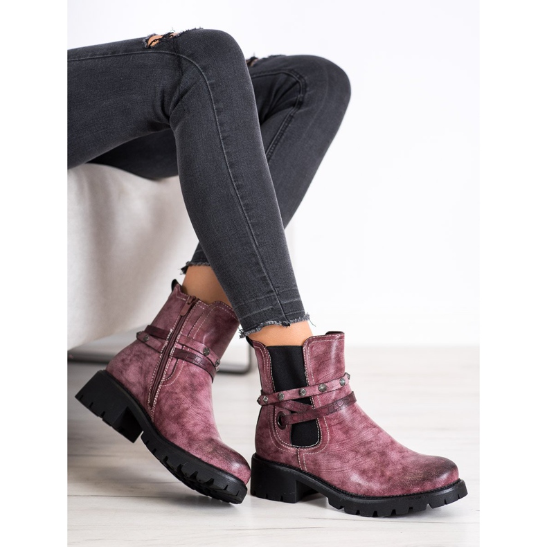 Super Me Eco -nahkatyöntekijät vaaleanpunainen 2