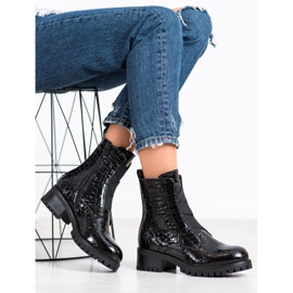 Super Me Workery Snake Print musta 2