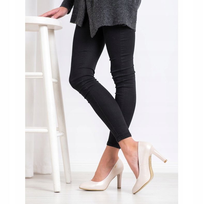 Goodin Korkokengät Avokkaat beige 2