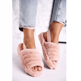 FJ1 Naisten tohvelit turkis-oranssilla lumihiutalealustalla 2