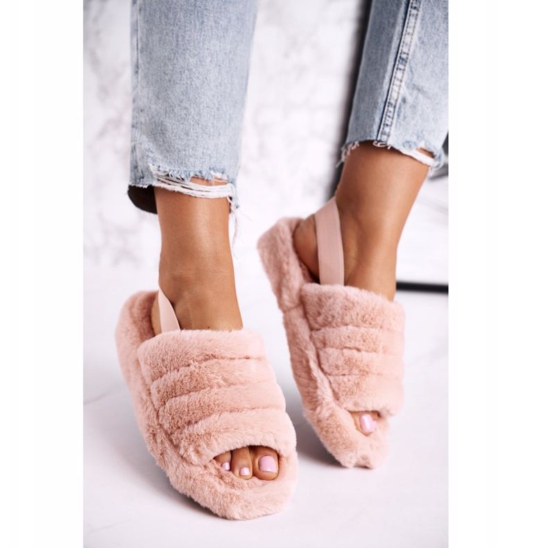 FJ1 Naisten tohvelit turkis-oranssilla lumihiutalealustalla 2