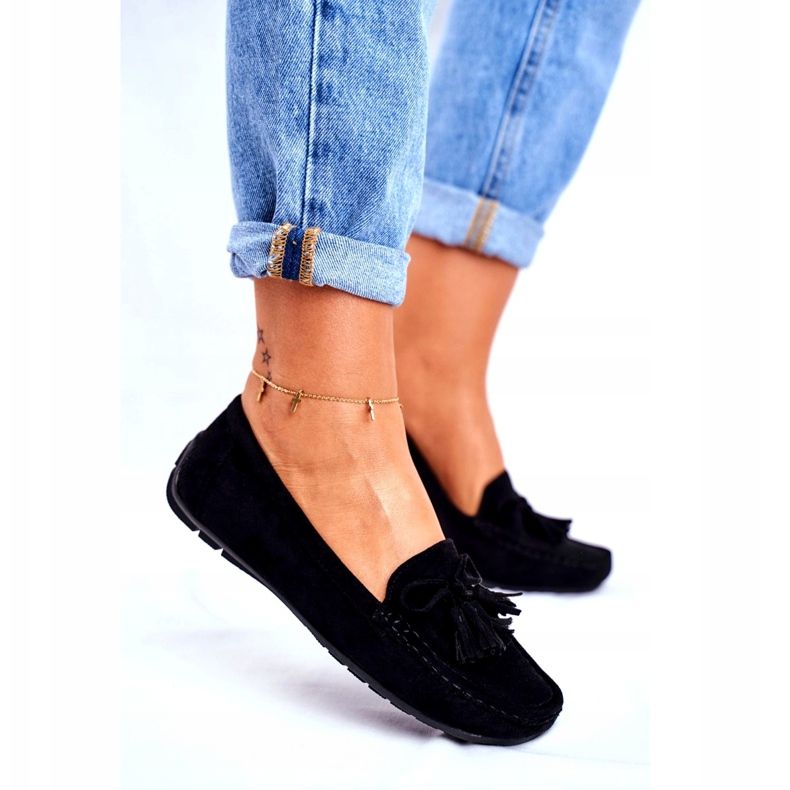 EVE Naisten Mokkasiinit Mokkanahka 20PB35-2003 Musta Donna Mia 3