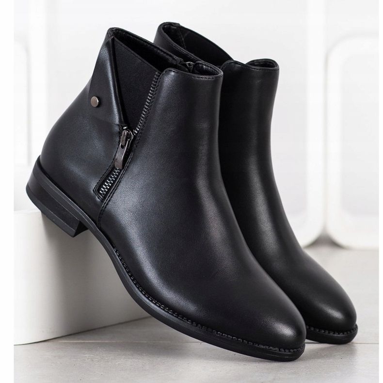 Klassiset Sergio Leonen saappaat musta 1