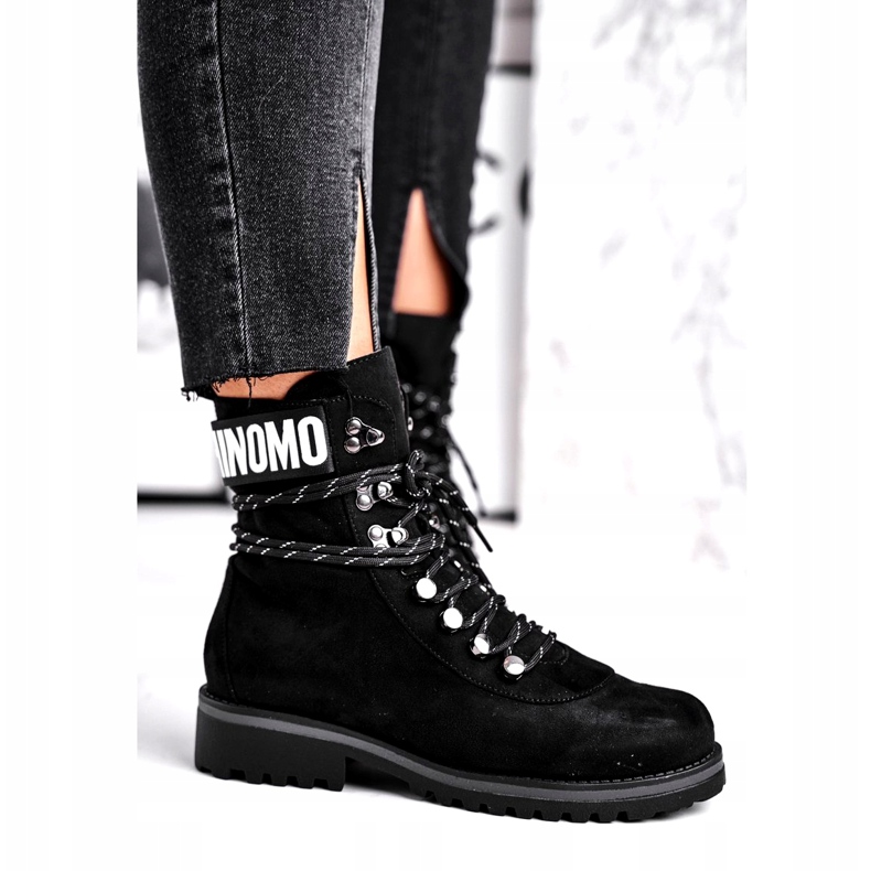 Evento Saappaat Korkea Musta 9BT35-1331 Musta Popsi 2