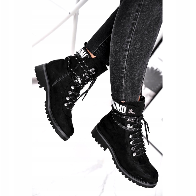 Evento Saappaat Korkea Musta 9BT35-1331 Musta Popsi 1