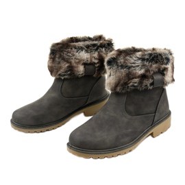 Giserellen harmaat naisten eristetyt saappaat 2
