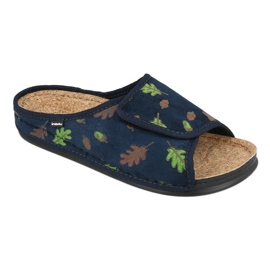 Inblu naisten kengät 155D115 laivastonsininen vihreä 1