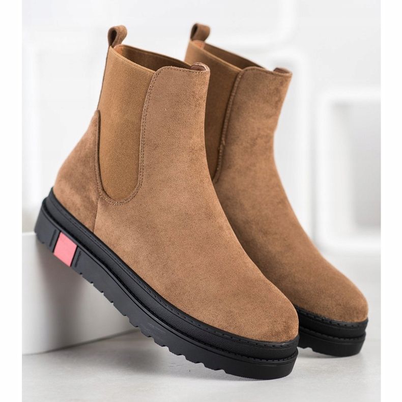 Seastar Saappaat alustalla khaki vihreä 1