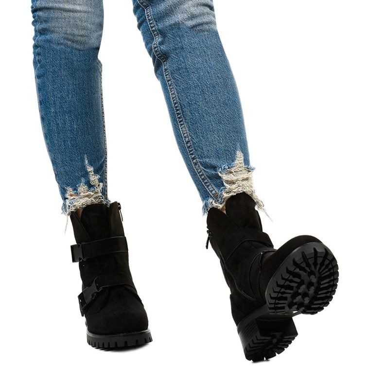 Irinrahnen mustat naisten eristetyt saappaat 1