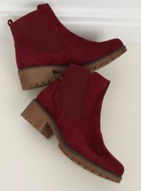 Burgundy 8B902 naisten viinikengät punainen 2