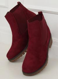 Burgundy 8B902 naisten viinikengät punainen 1