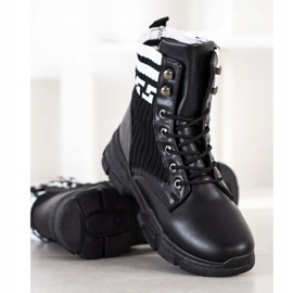 SHELOVET Lace-up-muotityöntekijät valkoinen musta 1