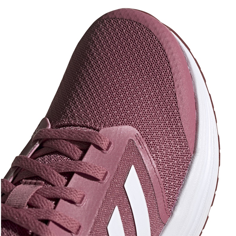Naisten juoksukengät adidas Galaxy 5 burgundy FW6124 valkoinen punainen 2