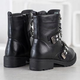 Seastar Nauhatut työntekijät kiteillä musta 2