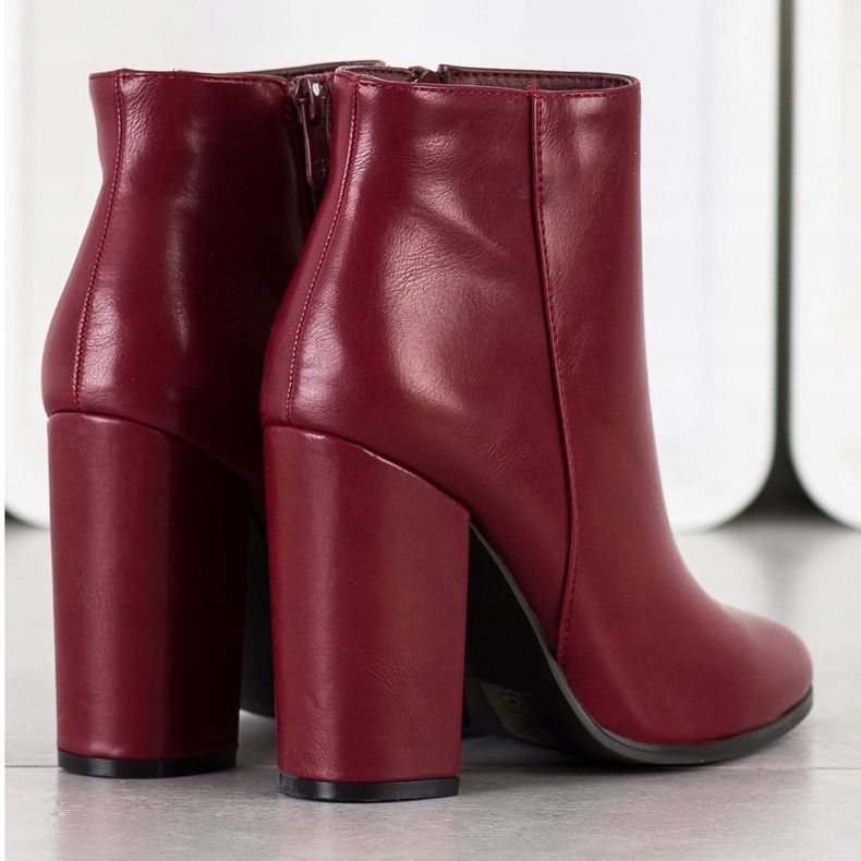 Camo Klassiset Eco-nahkakengät punainen 1