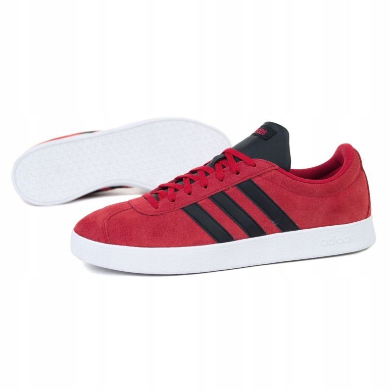 Adidas Vl Court 2.0 M EG3963 musta punainen 1