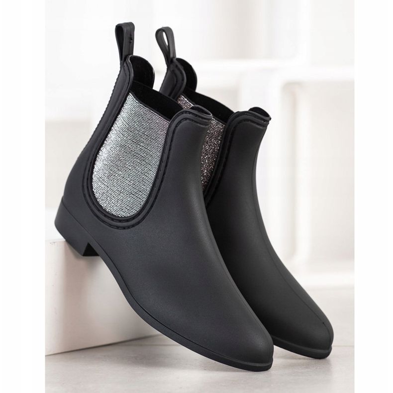 SHELOVET Tyylikkäitä galosheja musta 1