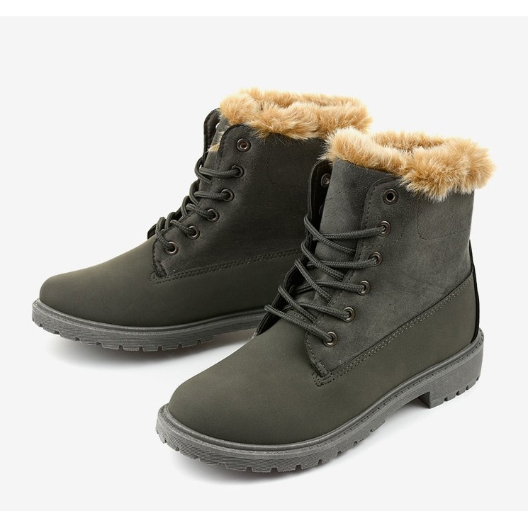 Harmaat saappaat Olaksalim -eristetyt saappaat 2