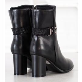 Sabatina Tyylikkäät korkeat saappaat musta 1