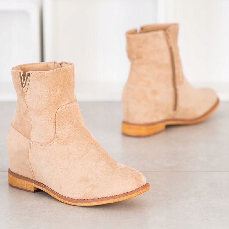 Sergio Todzi Tyylikkäät kiilakengät beige 1