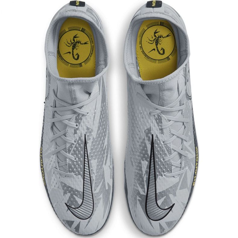 Nike Phantom Gt Scorpion Academy Dynamic Fit FG / MG M DA2266 001 jalkapallokengät sininen hopea 1
