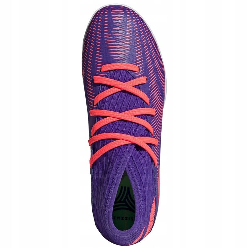 Adidas Nemeziz.3 Juniorin violetti-vaaleanpunainen EH0582 jalkapallokengät tummansininen 1