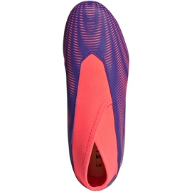 Adidas Nemeziz.3 Ll Fg Junior violetti-vaaleanpunainen EH0583 jalkapallokengät 1