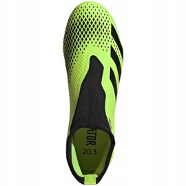 Adidas Predator 20.3 Ll Fg jalkapallokengät vihreä-musta EH2929 1