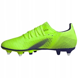 Adidas X Ghosted.3 Sg M EG8176 jalkapallokengät monivärinen vihreä 1