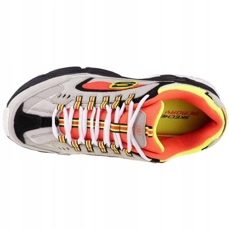 Skechers Stamina-Cutback M 51286-GYOR oranssi harmaa monivärinen 2