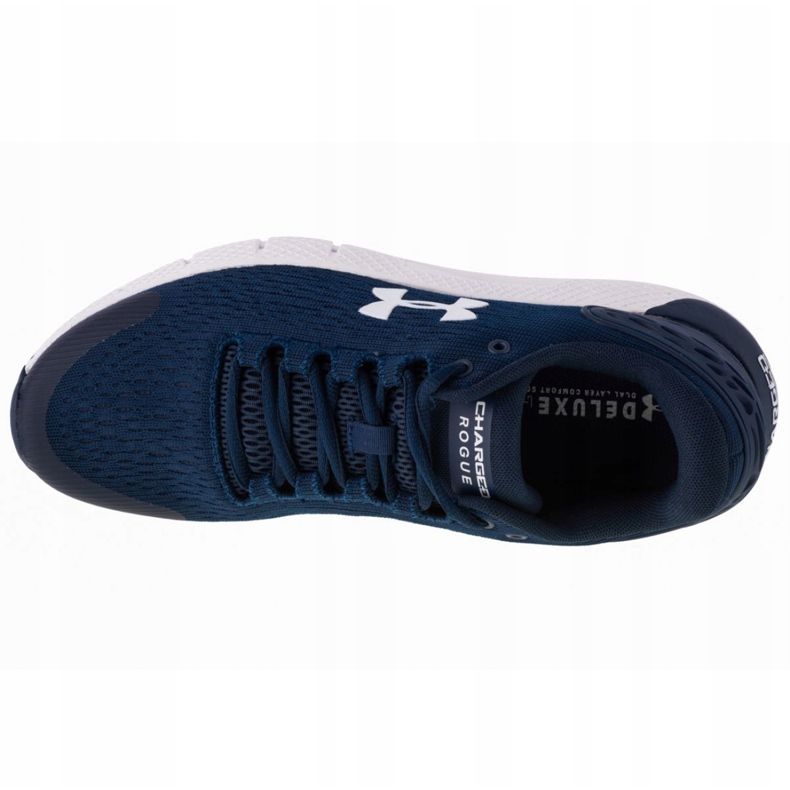 Under Armour Charged Rogue 2 M 3022592-403 valkoinen tummansininen 2