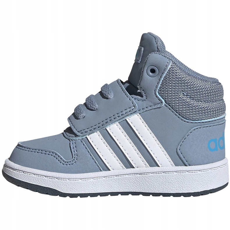 Adidas Hoops Mid 2.0 lasten kengät, sininen FW4922 1
