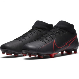 Nike Mercurial Superfly 7 Academy FG / MG M AT7946 060 jalkapallokengät violetti, musta musta 1