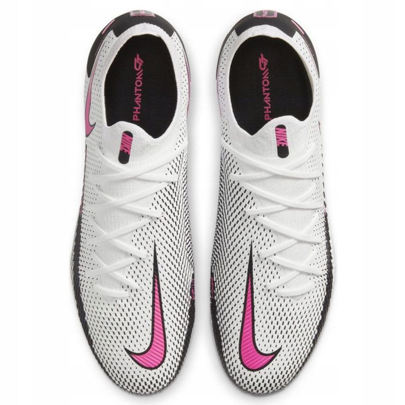 Nike Phantom Gt Pro Fg CK8451 160 jalkapallokenkä valkoinen harmaa 1