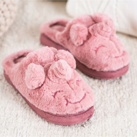 Bona Naisten yksisarviset tossut vaaleanpunainen 1