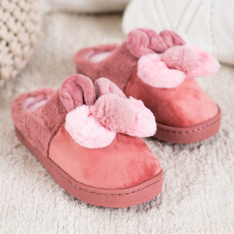 Bona Vaaleanpunaiset tossut vaaleanpunainen 1