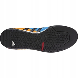 Adidas Terrex Swift Solo M AQ5296 kengät musta sininen oranssi 2
