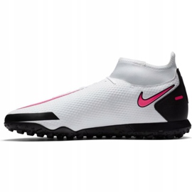 Nike Phantom Gt Club Df Tf CW6670 160 jalkapallokenkä valkoinen monivärinen 1