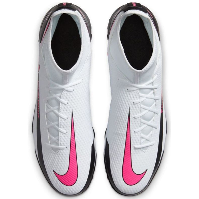 Nike Phantom Gt Club Df Tf CW6670 160 jalkapallokenkä valkoinen monivärinen 2