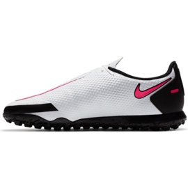 Nike Phantom Gt Club Tf M CK8469 160 jalkapallokenkä valkoinen monivärinen 1
