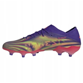 Adidas Nemeziz .1 M Fg EH0760 jalkapallokengät violetti violetti 1