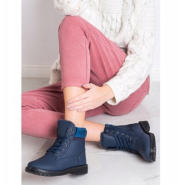 Sport Tyylikkäät Navy Blue Trappers laivastonsininen 1