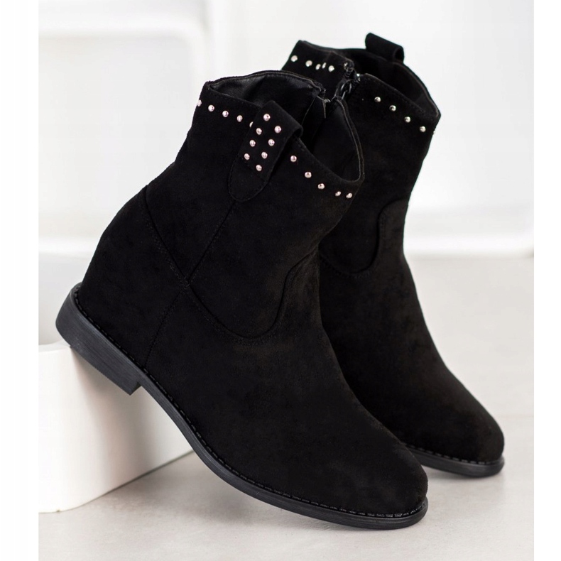 Super Mode Lämpimät lehmätytöt musta 2