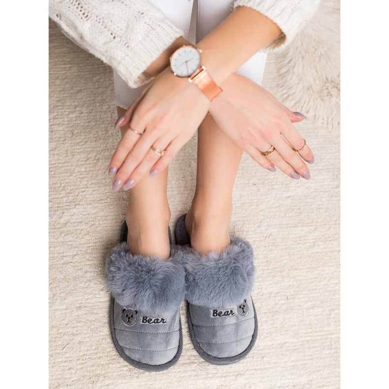 Bona Tossut karhuturkis harmaa 1