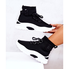 Naisten urheilusukat, musta KeSports 1