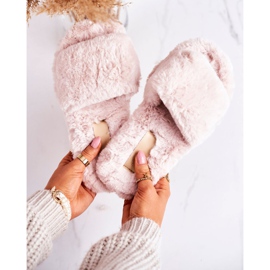 FRJ Naisten turkis tohvelit Beige Cold Days 2