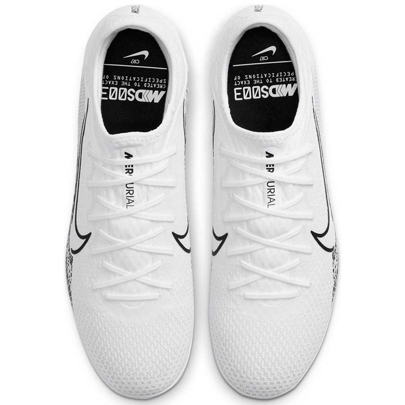 Nike Mercurial Vapor 13 Pro Mds Tf CJ1307 110 jalkapallokenkä valkoinen valkoinen 1