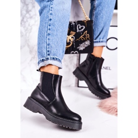 PJ1 Naisten saapikkaat Jodhpur -saappaat kumipohjaisella Voyager -mustalla 1