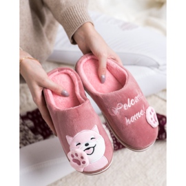 Bona Tervetuloa kotiin tossut vaaleanpunainen 1