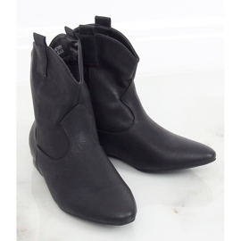 Naisten mustat viljaverhot NC1058 musta 2